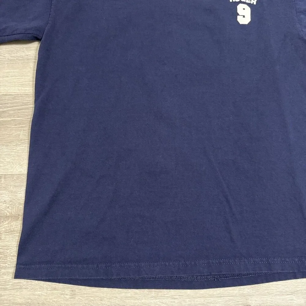 Roger Maris Shirt New York Yankees Baseball Men's Blue Large 100% Cotton Tee